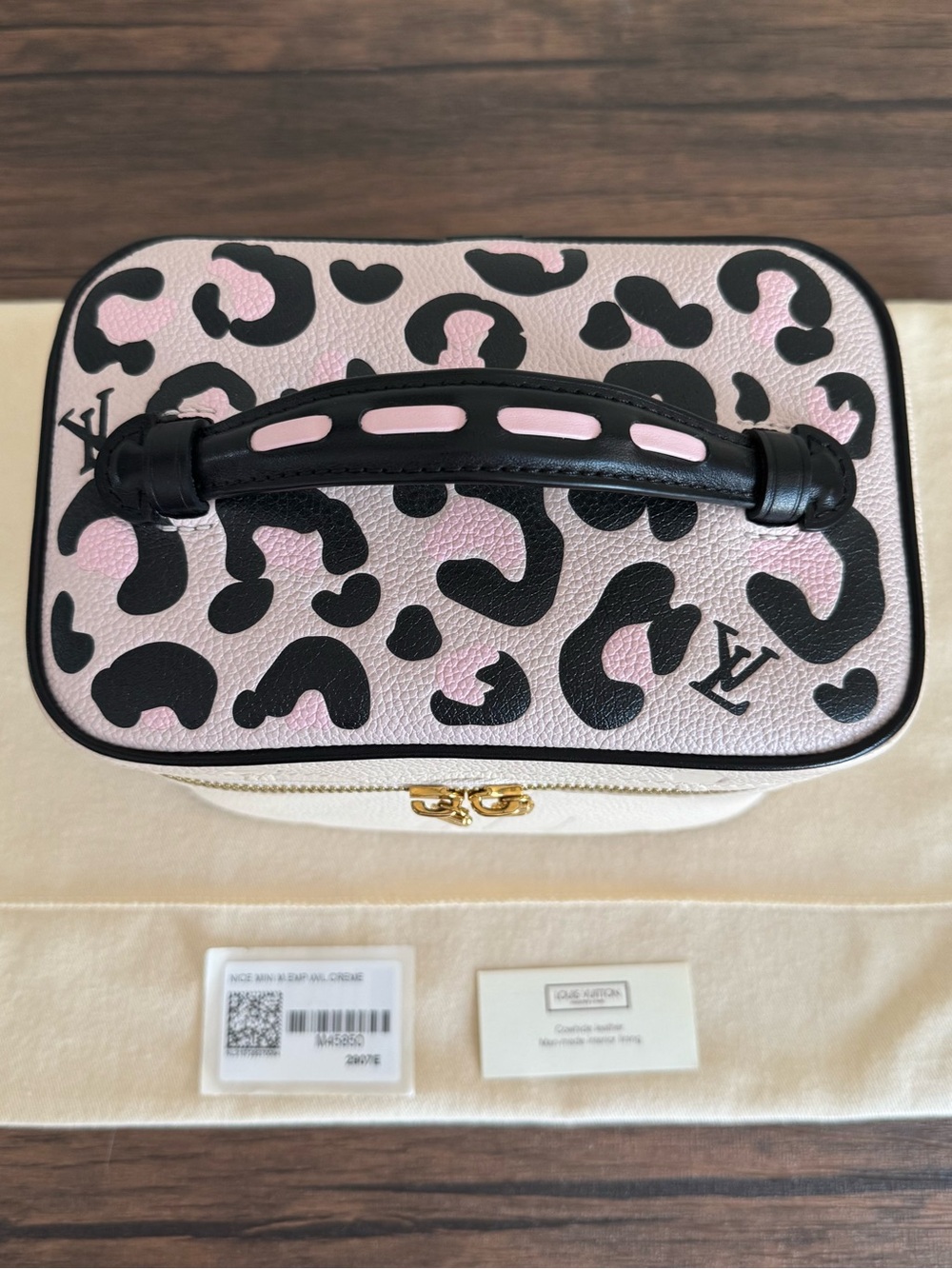 ❌SOLD❌NEW LOUIS VUITTON Limited Edition Wild At Heart Empreitne Nice Mini Vanity - Picture 3 of 8